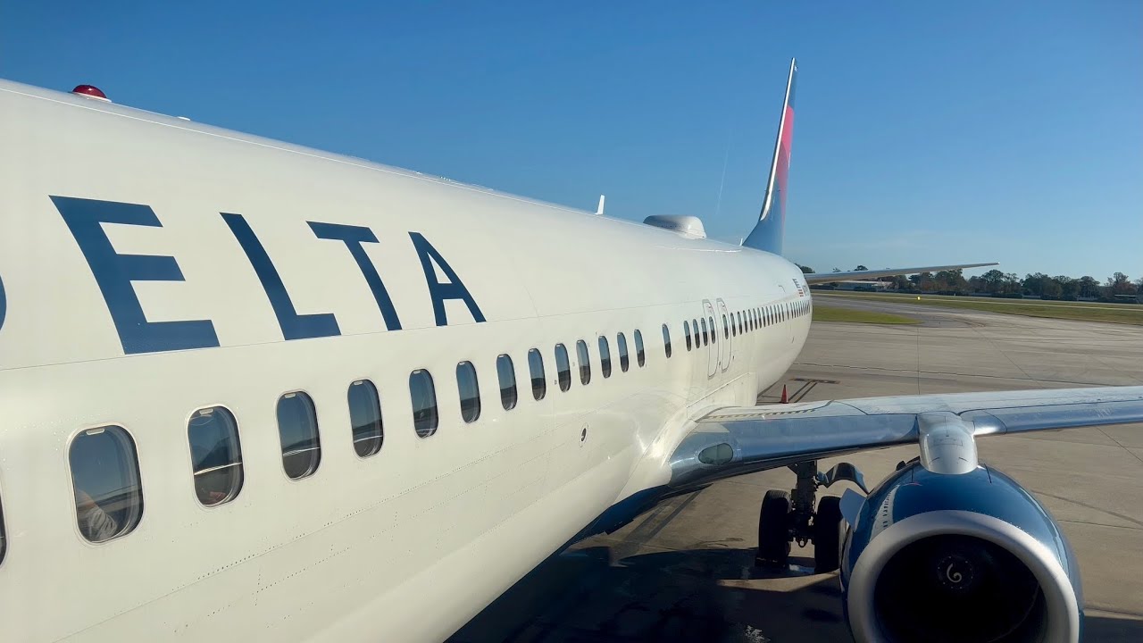 4K | Full Flight (MSY-ATL) | Delta Air Lines Boeing 737-900ER (Main Cabin)