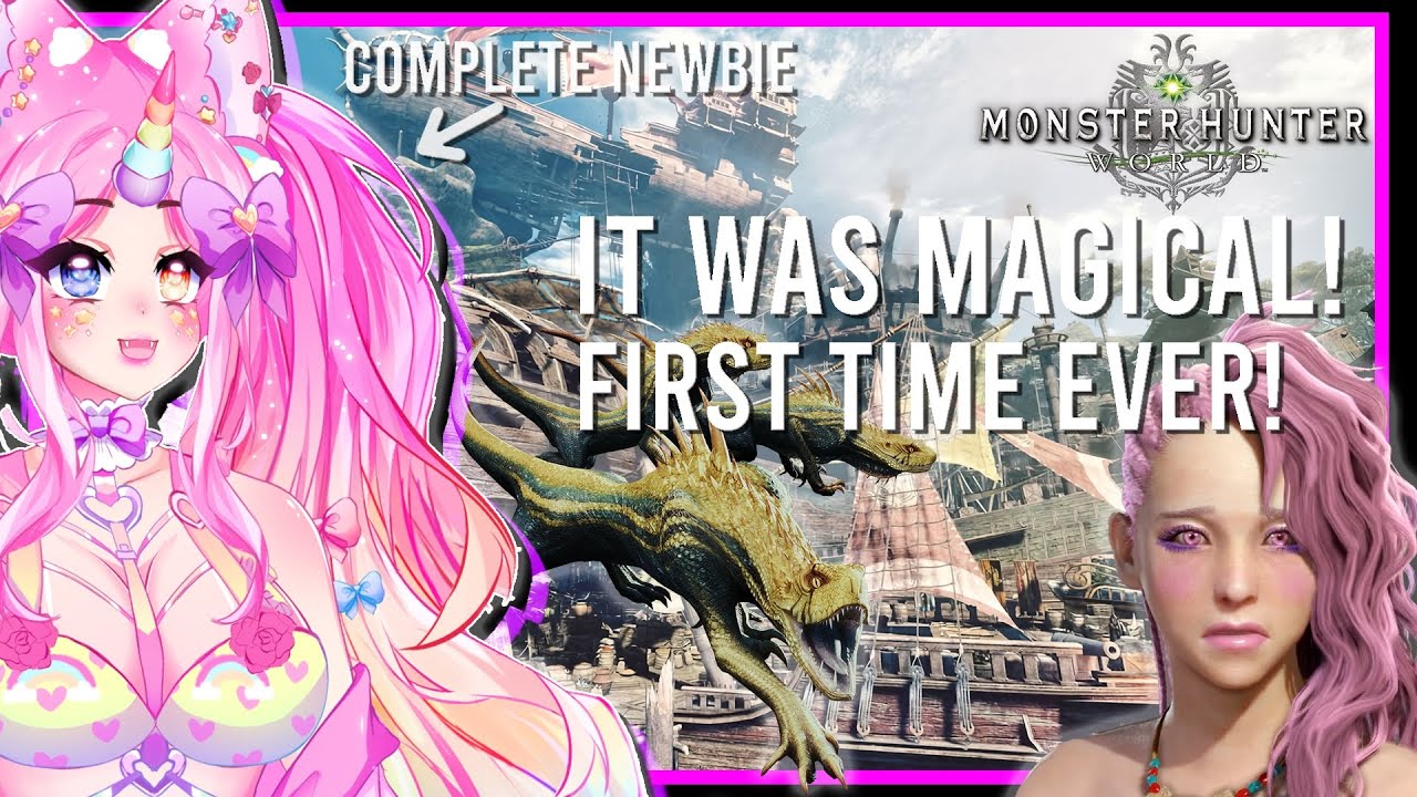 Первый день нового игрока MH в Monster Hunter World!