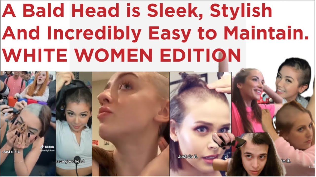 From Full Hair to Bare Scalp, And Still Rocking their Queenly Look #goingbald #hair #bald