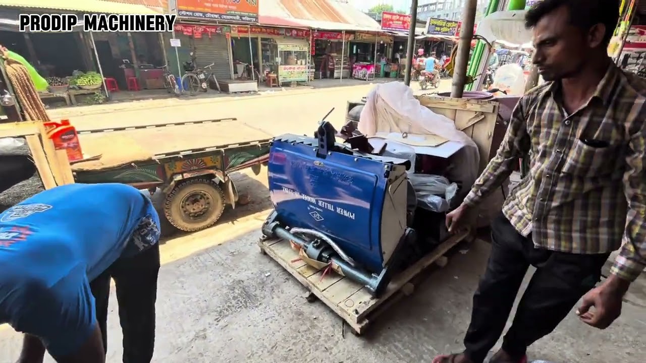 ডংফেং পাওয়ার টিলারের বক্সে কি কি আছে দেখুন।  DF POWER TILLER (CBM BUILDERS) DONGFENG POWER TILLER.
