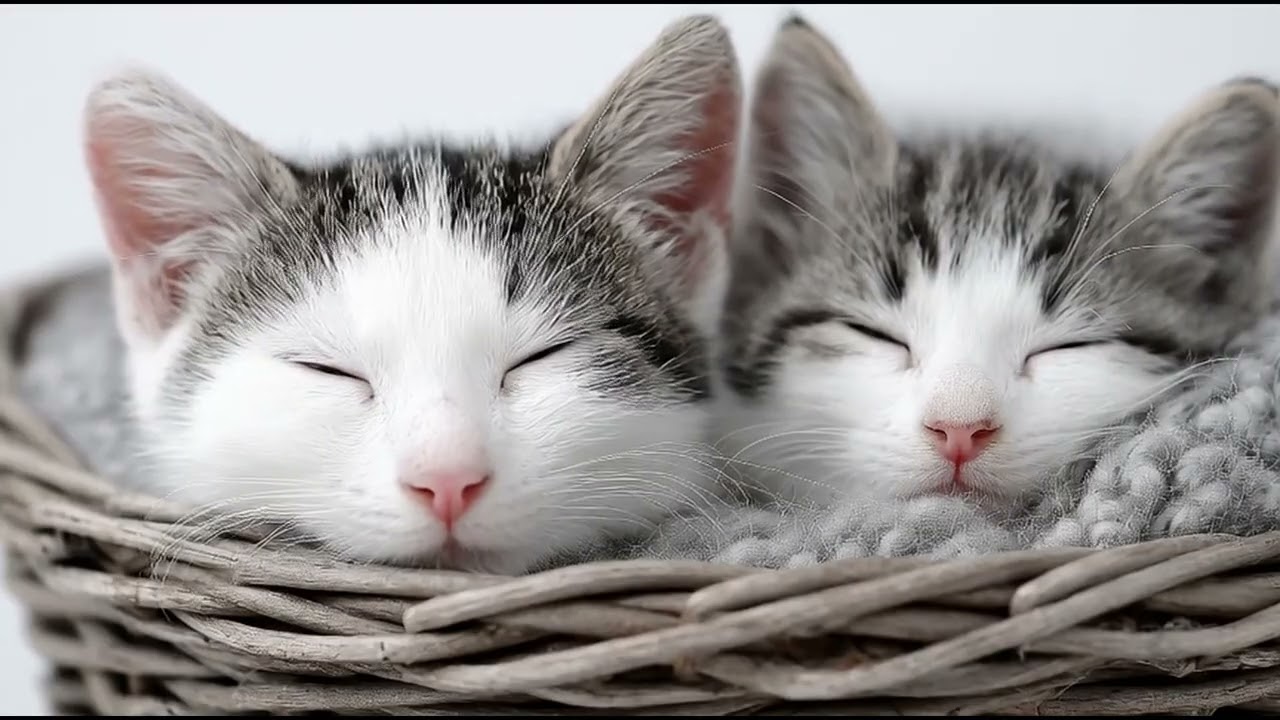 Playlist(cat purring) - Adorable Orange Cat Relaxing 🐾