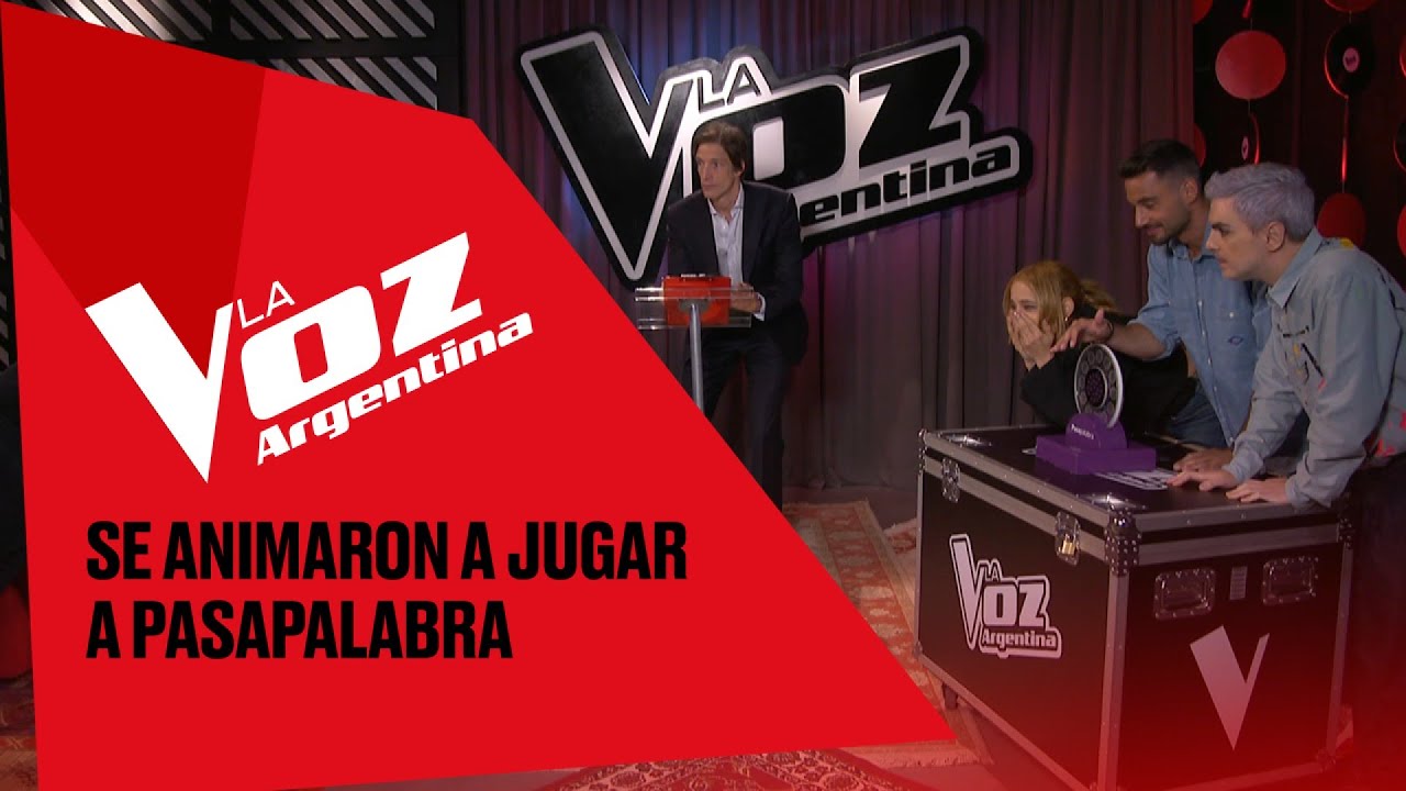 Los coaches y Nico Occhiato se animaron a jugar a Pasapalabra - La Voz Argentina 2025