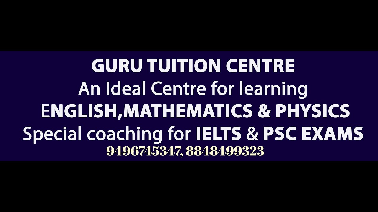 Online Tuition Kerala 10th Standard Maths - Circles