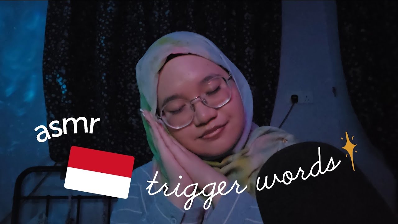  ASMR | Indonesian Trigger Words 🇮🇩✨🎧💖