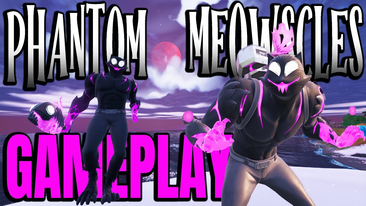 Is This The Best MEOWSCLES Skin? (New Phantom Meowscles Gameplay/Review)