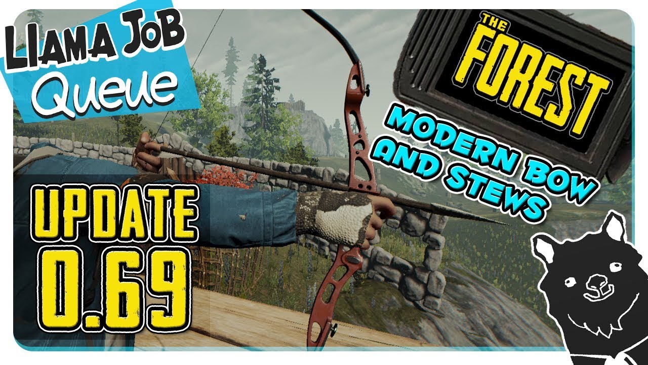 The Forest Update V0.69 Modern Bow and Stew