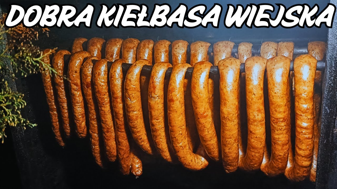 KIEŁBASA WIEJSKA DOMOWA Nie Parzona Z Dawnych Lat.