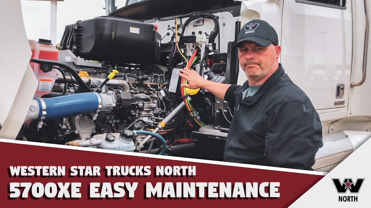 Western Star 5700XE Easy Maintenance