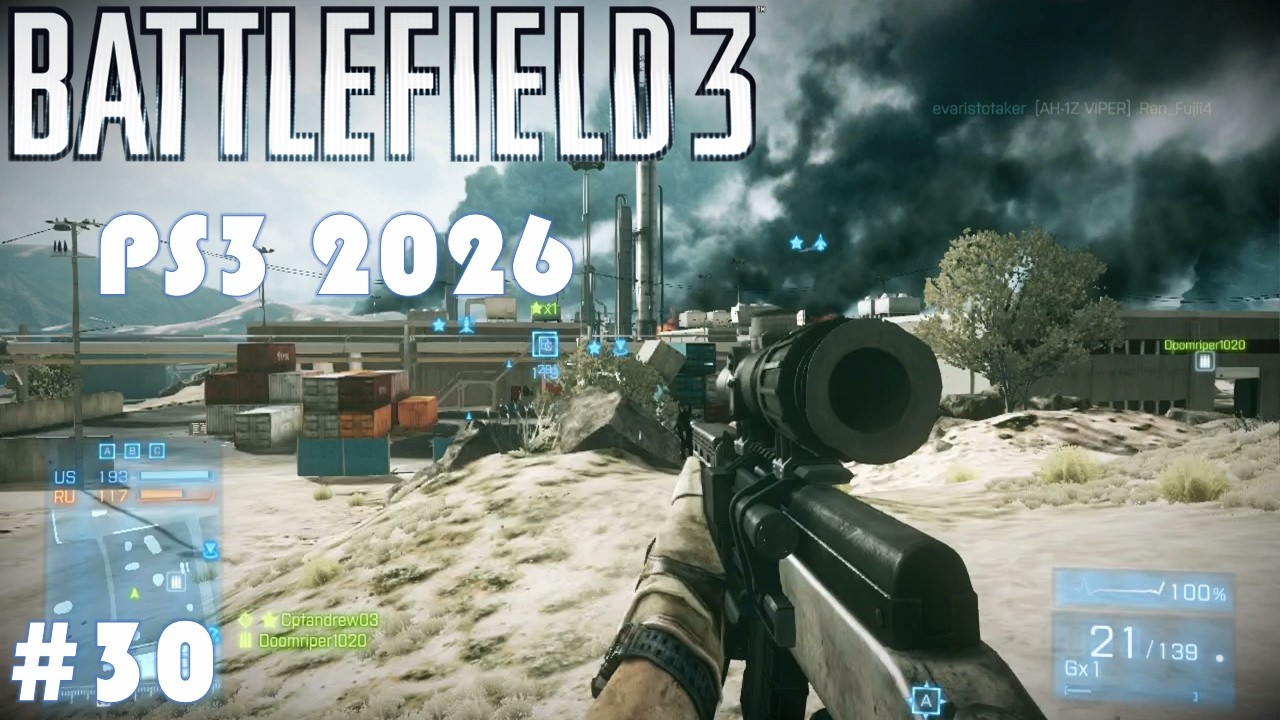 Battlefield 3: Multiplayer Gameplay 2026 (PS3) #30 (Back Online)