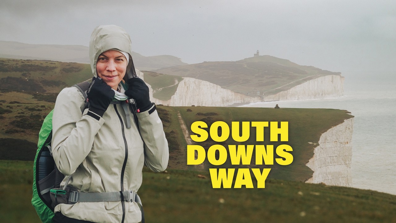 Zu Fu&szlig; zu den wei&szlig;en Kreidefelsen S&uuml;denglands - Der South Downs Way (im Winter)