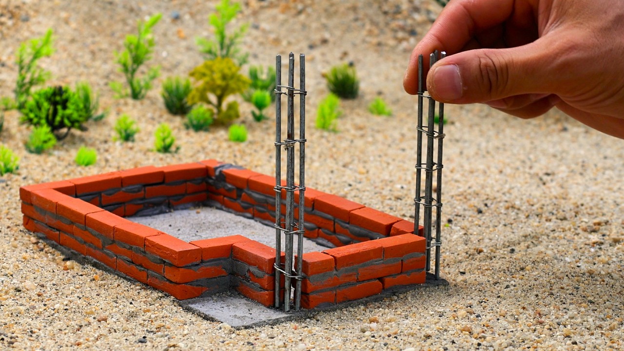 Building a Beautiful Mini House on a Budget | DIY Construction Project