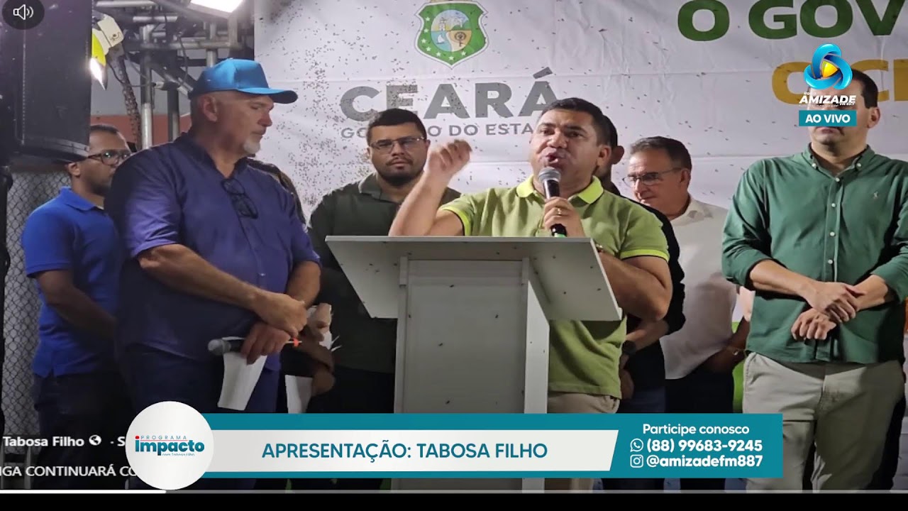[AO VIVO] Programa Impacto com Tabosa Filho - 28/01/2026