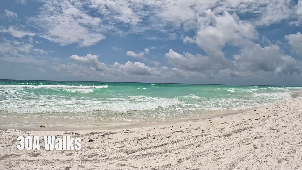 Calming Ocean Waves - Florida’s Emerald Coast - 30A