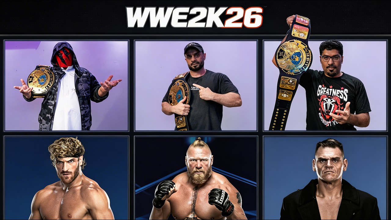 تحدي  لعبة المصارعة WWE2K26 | مع زيزو | وحانوتي