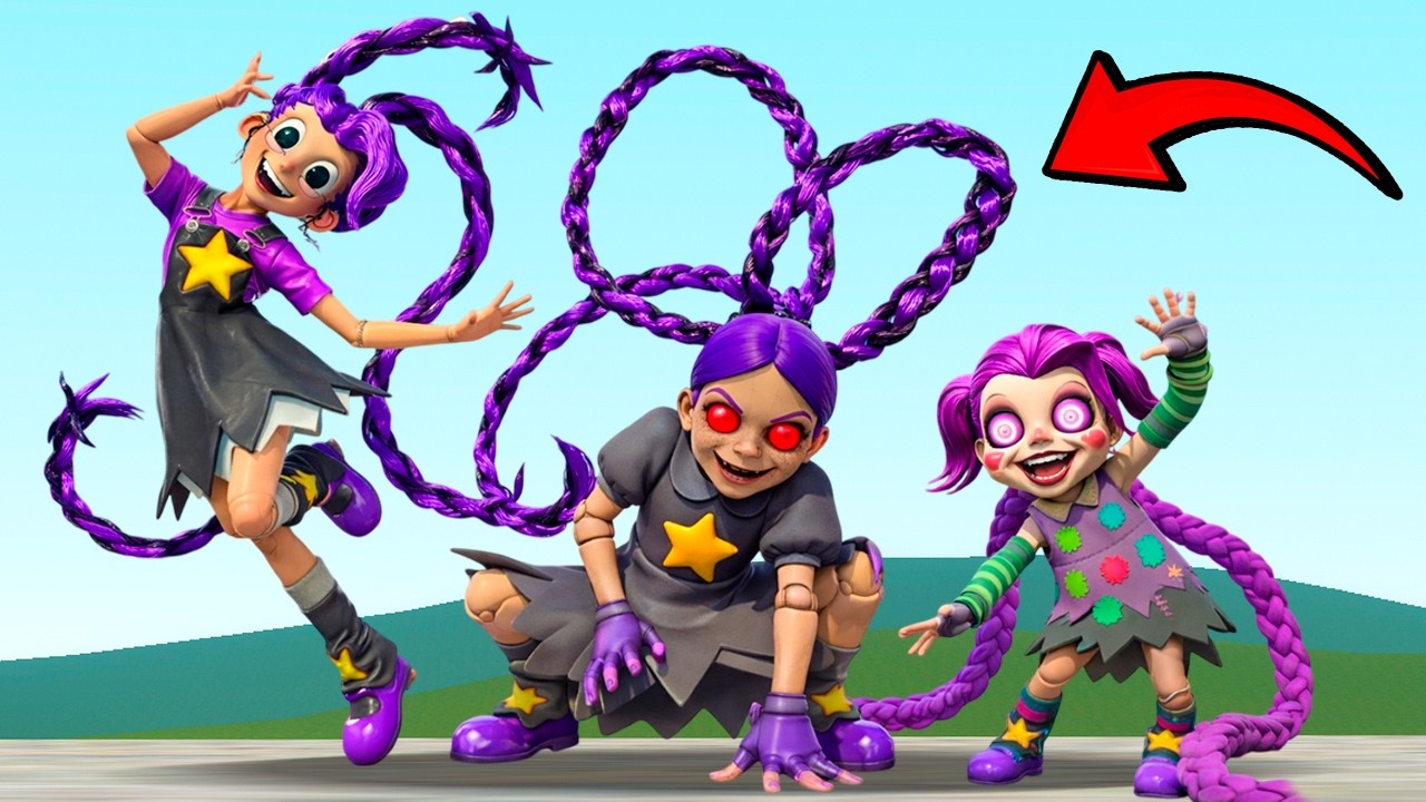 I FOUND ALL NEW LILY LOVEBRAIDS POPPY PLAYTIME CHAPTER 5 In Garry's Mod!