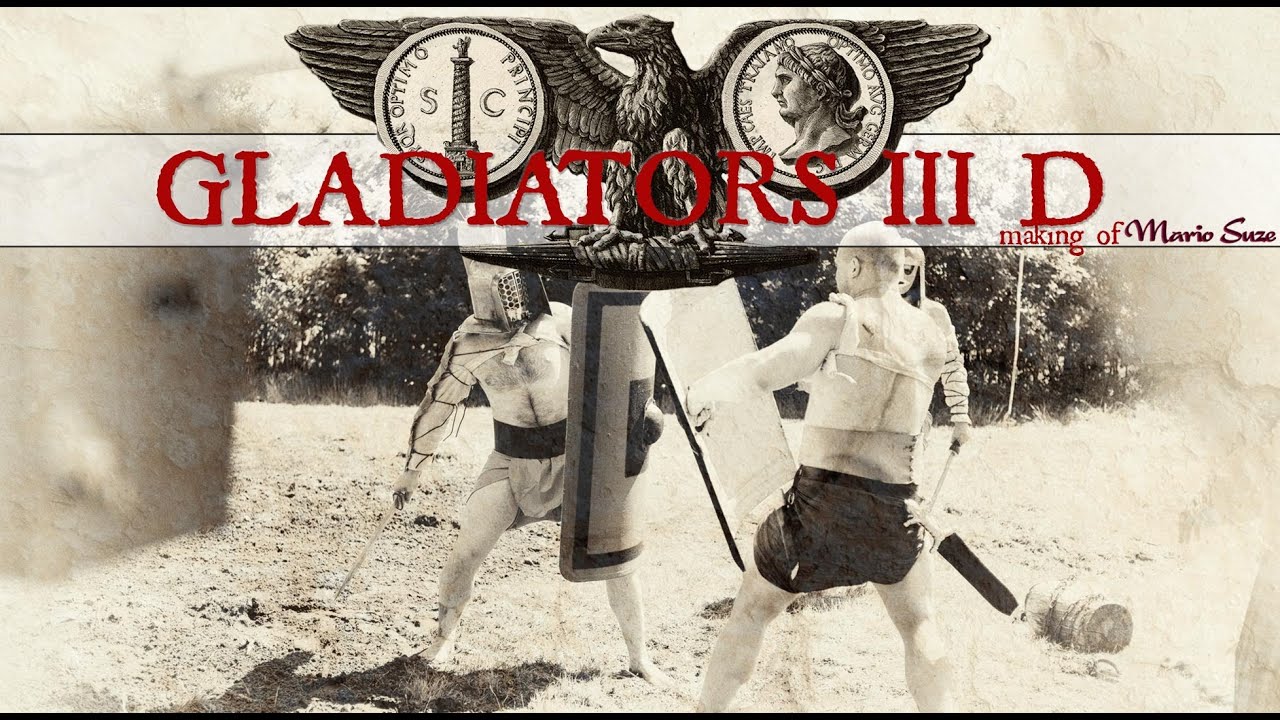 Gladiators 3D - stereoscopic movie (making of by stereographer Mario Suze) vol.5