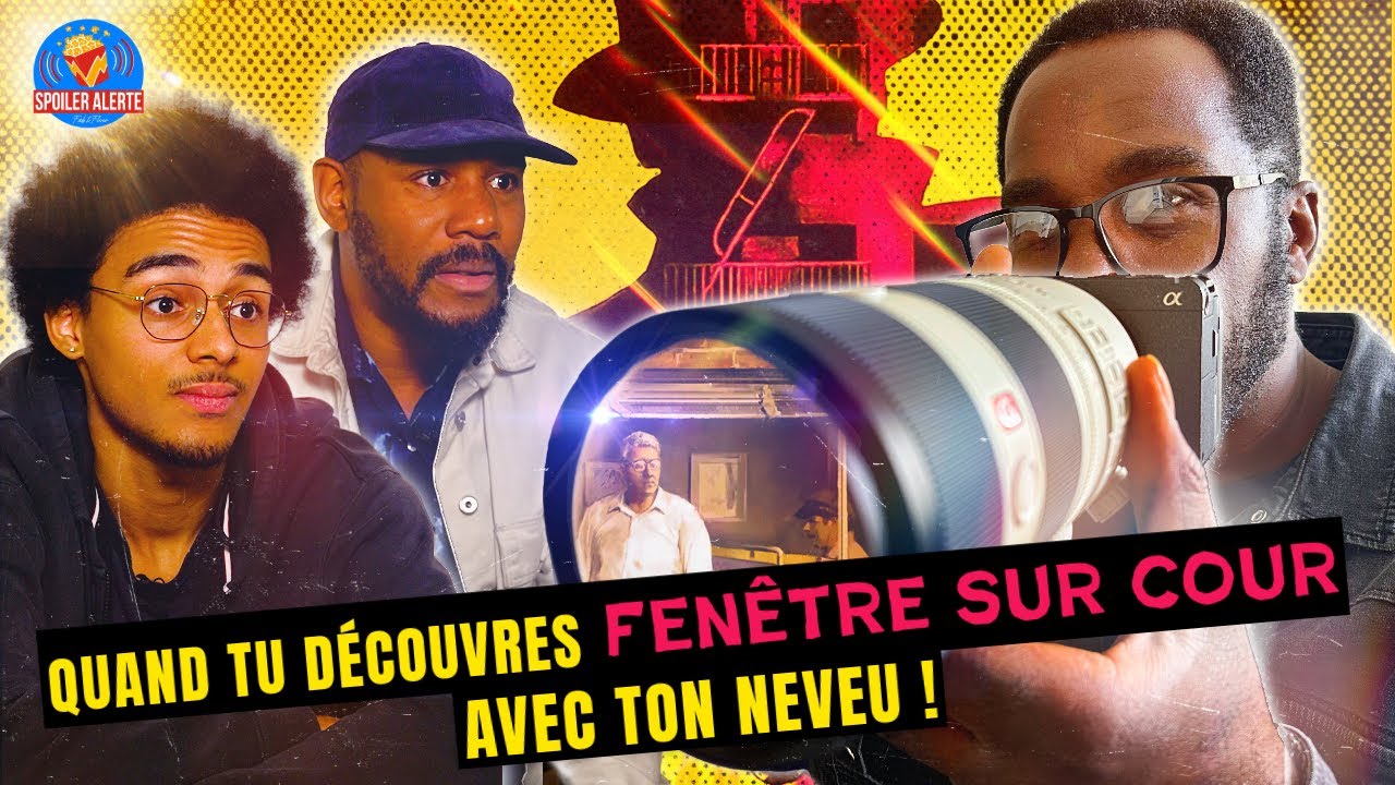 Il découvre FENÊTRE SUR COUR avec son neveu… et ça part en vrille ! 🔎😂 | RÉACTION