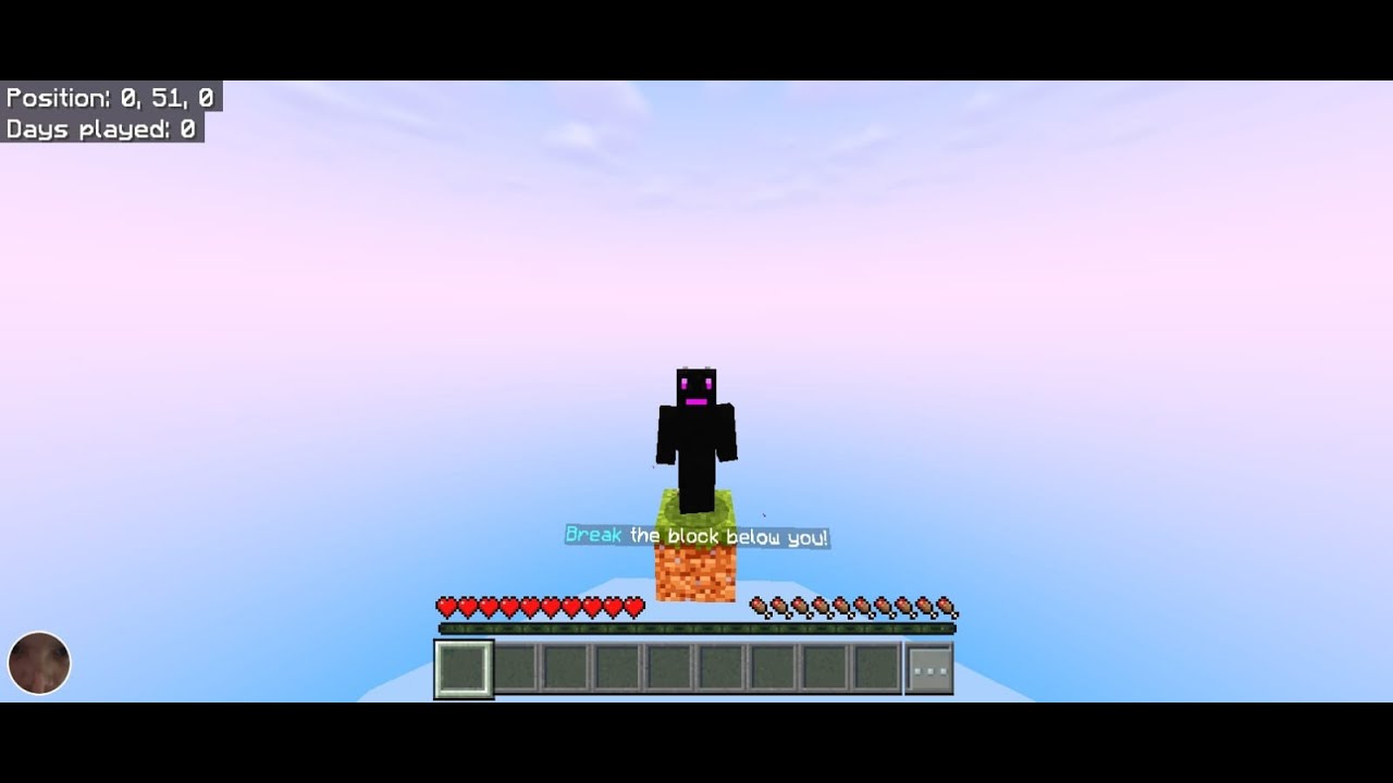 Aku main minecraft one block #minecraft #minecraftindonesia #game