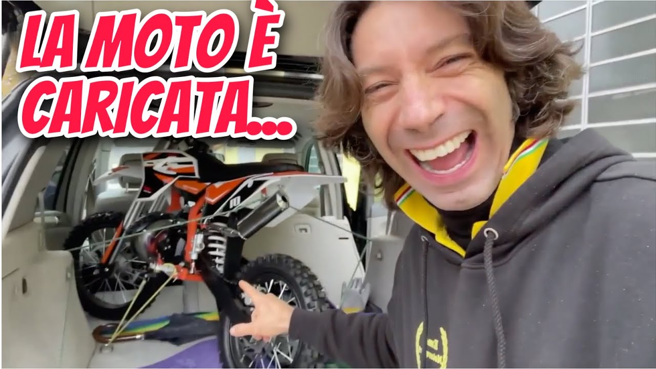 ABBIGLIAMENTO PRESO, E ORA SI COLLAUDA LA MOTO DA CROSS CON TOMMY