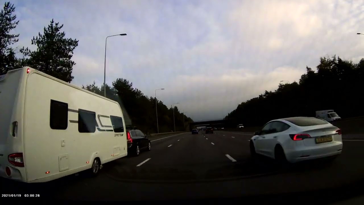 Driving in the UK - M1 Southbound J28 to J24