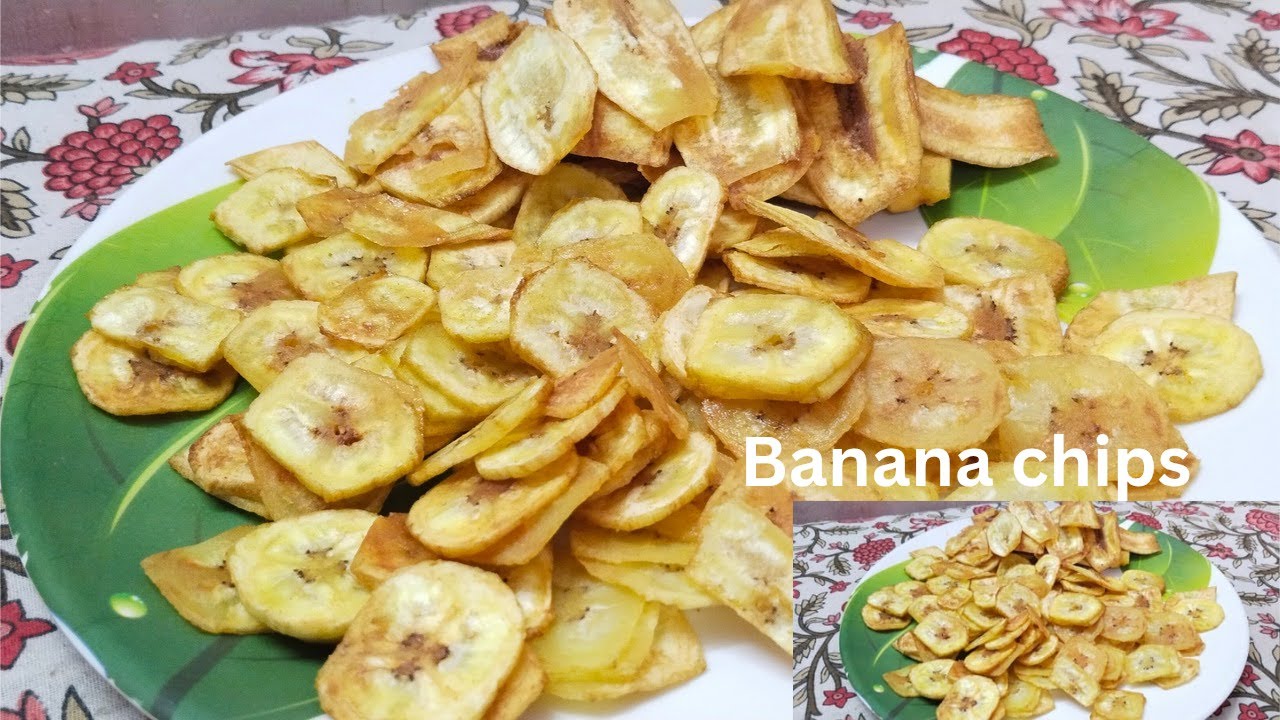 Banana chips Recipe| How to make crispy banana chips