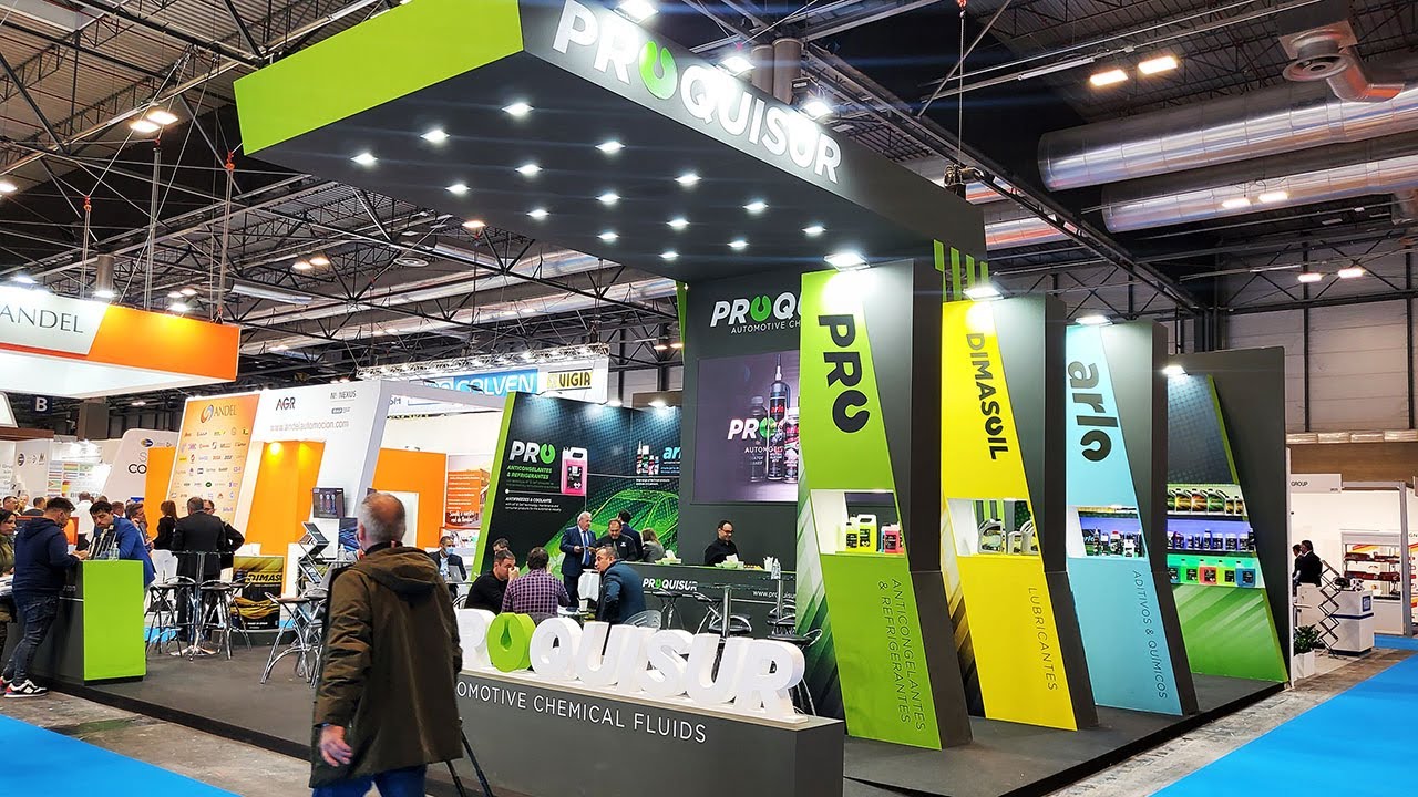 Montaje y Construccion de stand, feria Motortec