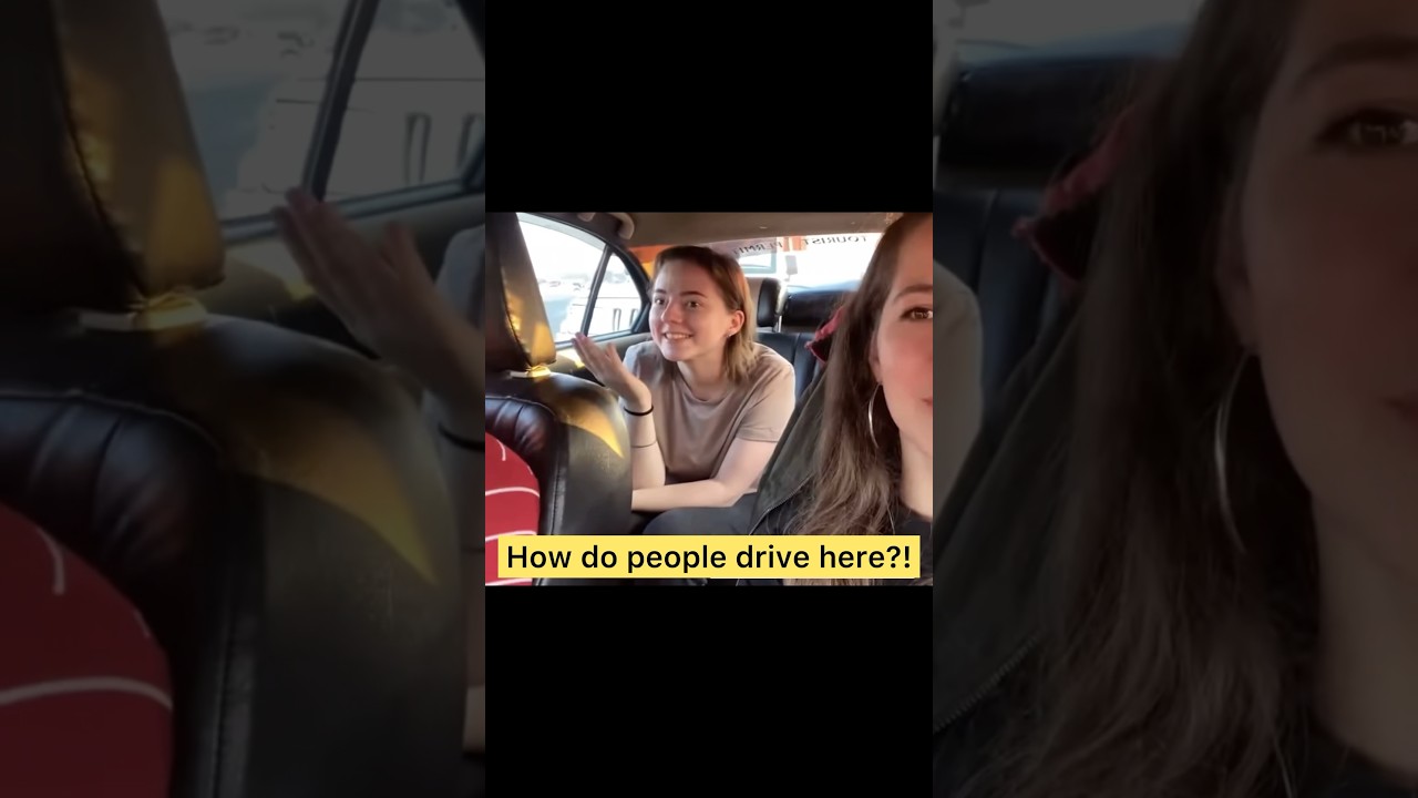 Foreigner&rsquo;s reaction on driving style in India 🇮🇳😂