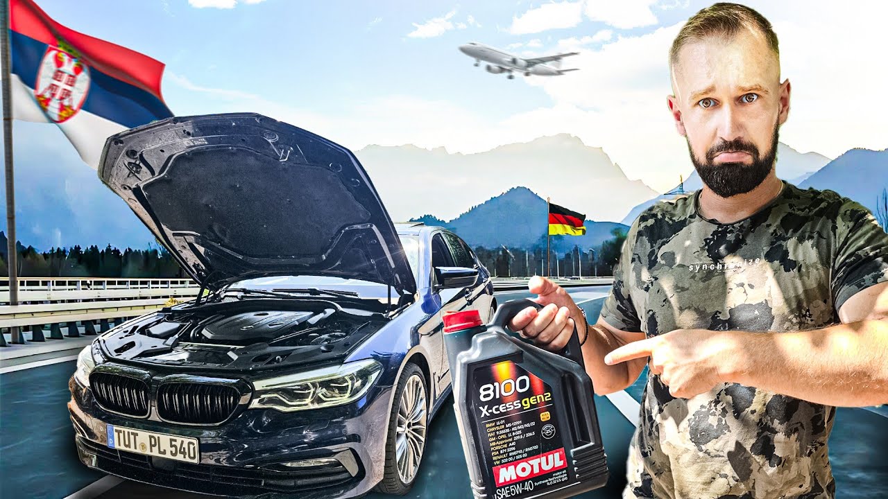 BMW NA PUTU IZ NEMAČKE ZA SRB POTROŠIO VIŠE ULJA NEGO GORIVA !? 😳 *potrošnja na 100km*