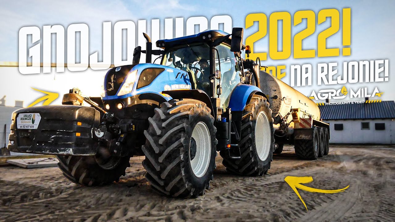Gnojowica 2022✔UR Boćkowski✔ JD 7R 250☆NH T7.175☆Fliegl 25000L!!