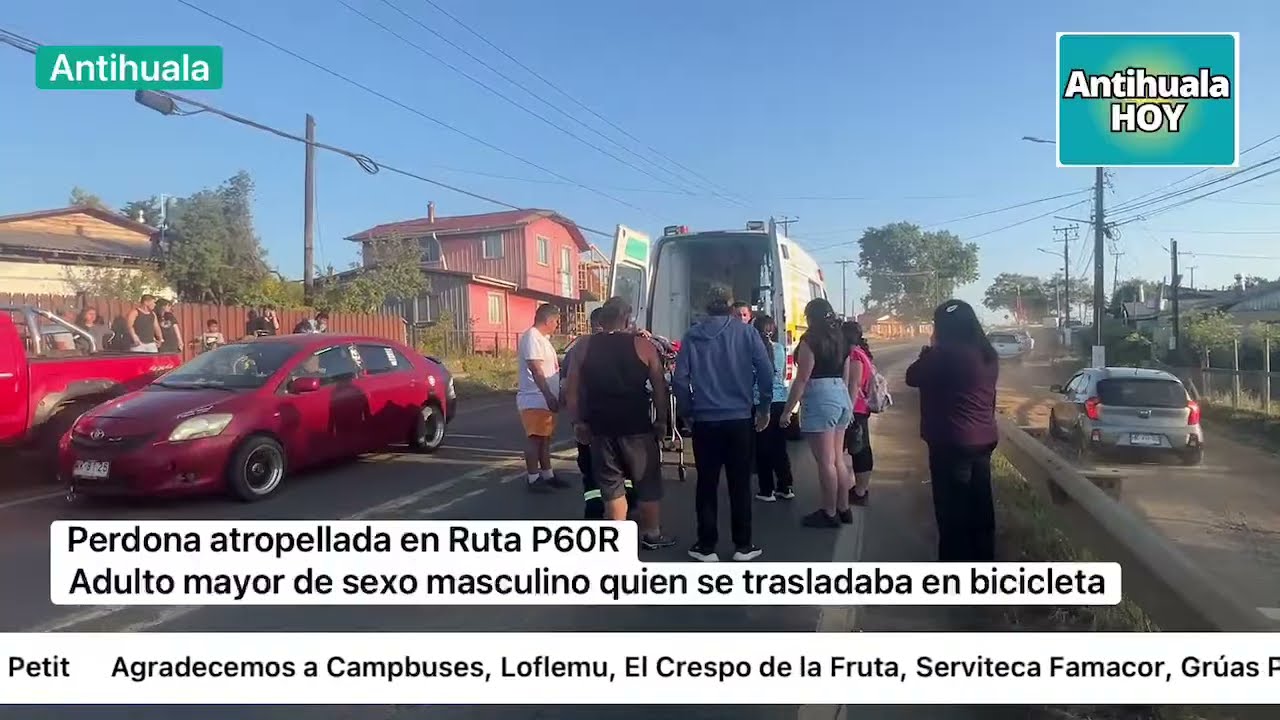 Accidente en Antihuala