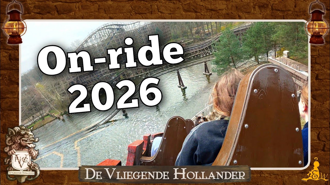 [#Efteling] On-ride De VLIEGENDE HOLLANDER 2026