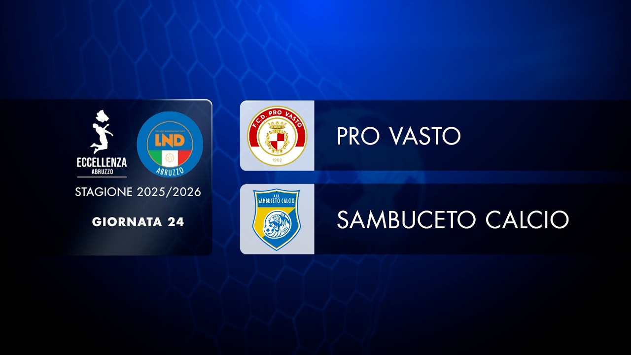 Eccellenza | 24° giornata:Pro Vasto - Sambuceto (1-0)