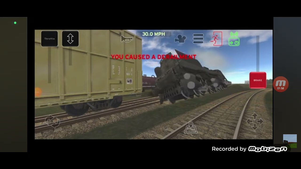 Accidentes will happen  train and raíl yard simulator