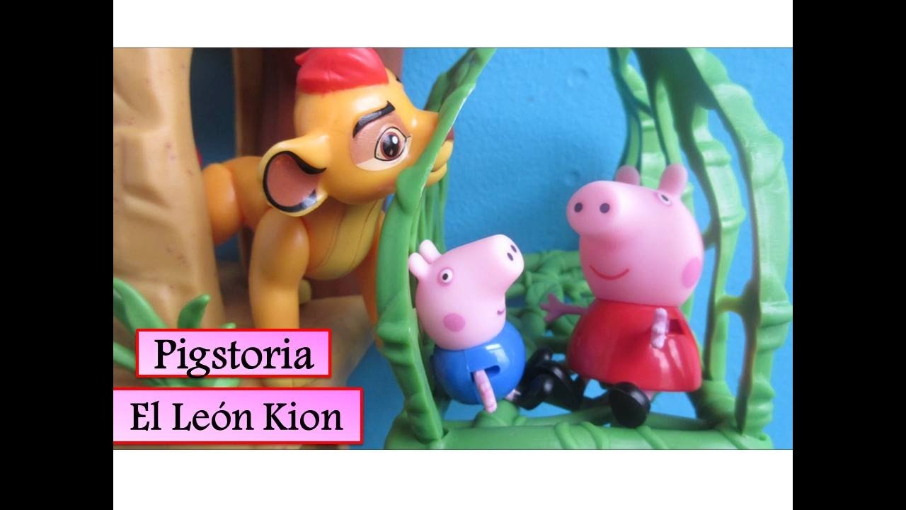 Peppa Pig y el León Kion La Guardia del León | Capítulo Pigstorias y Playset Defiende la Manada