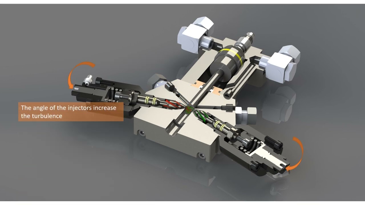 POFI-Engineering present a new development: Mixing head FF10 A