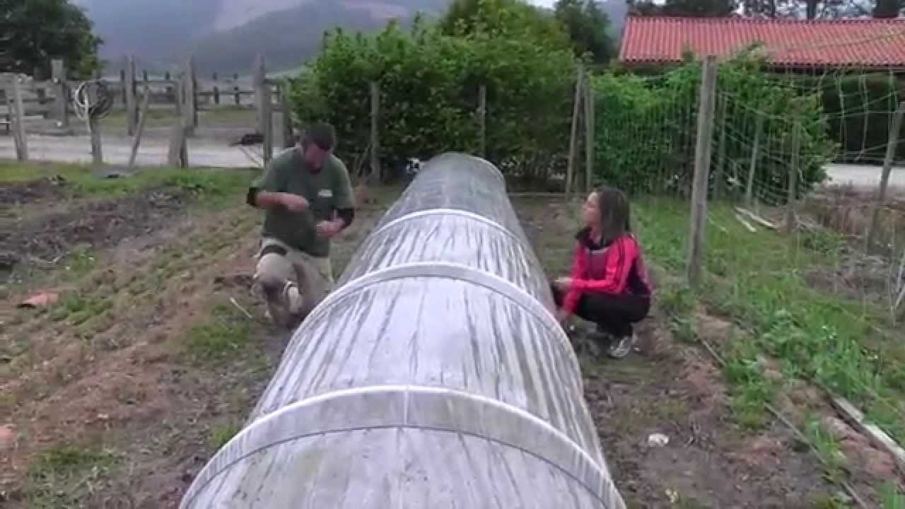 Cómo hacer micro-túneles//Huertos y huertas//LlevamealhuertoTv