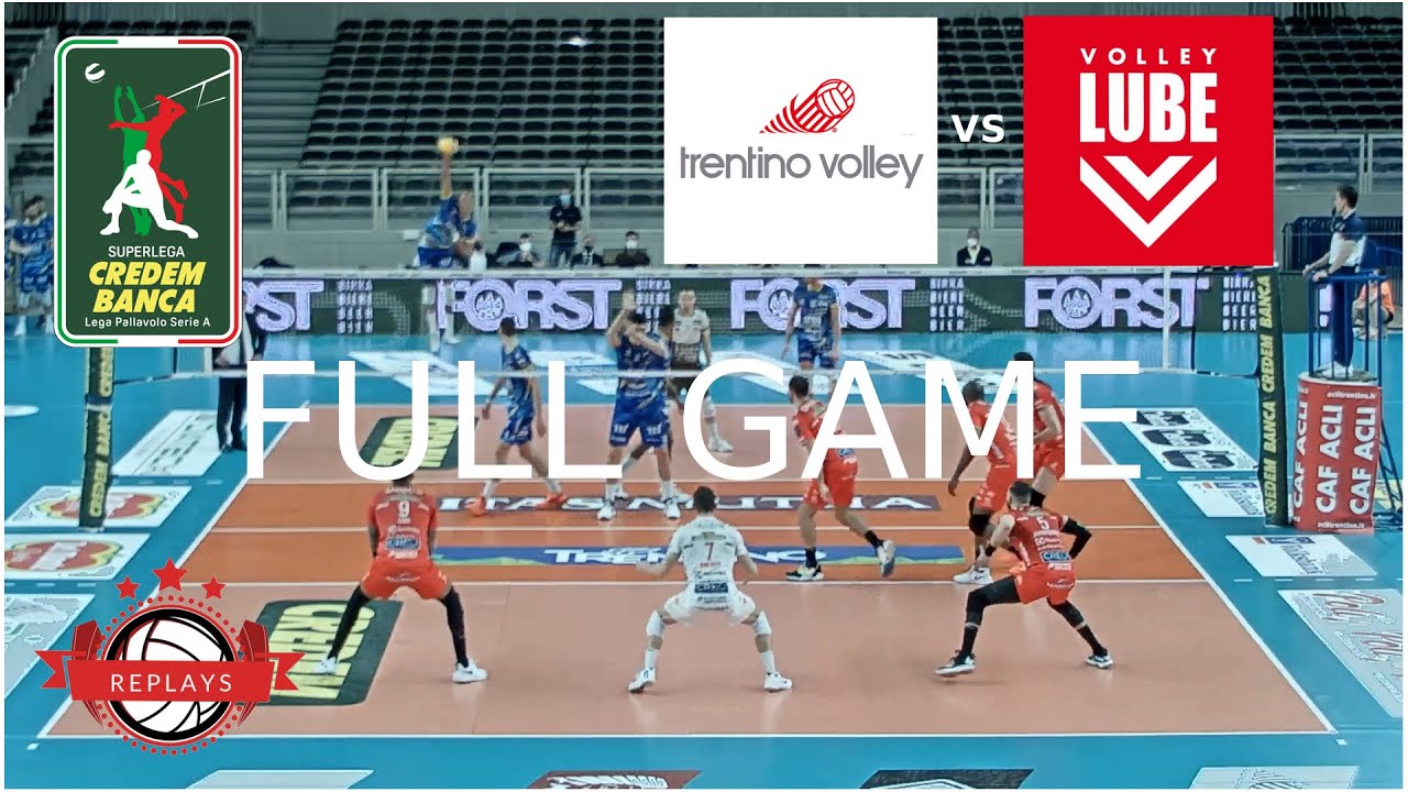ITAS TRENTINO vs LUBE CIVITANOVA | 01.04 | Superlega 1/2 Final | Game 2 | Full Game NO Breaks