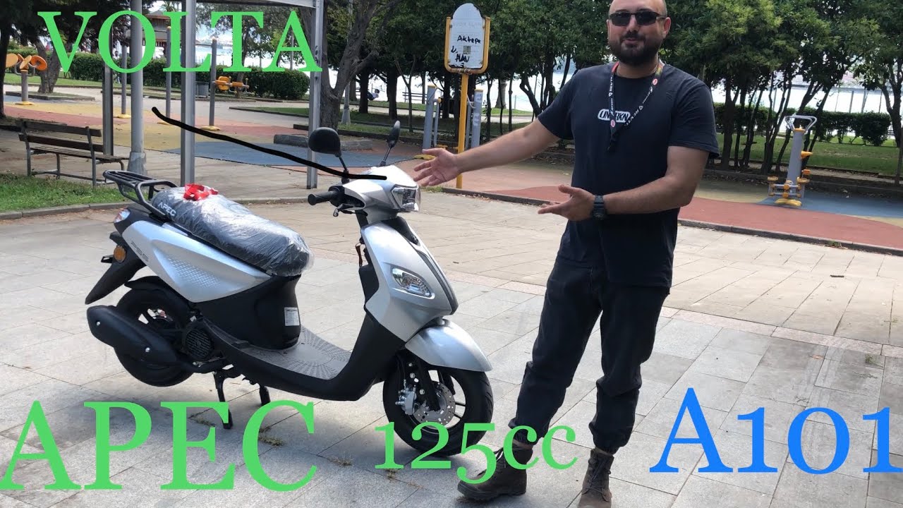 Volta APEC 125cc Scooter | A101 den Motorsiklet Aldım | #apec  #volta