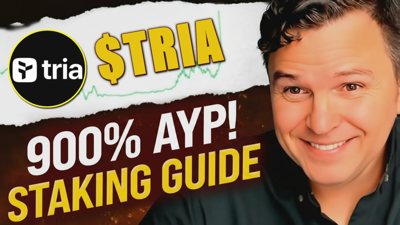 Hands-On Tutorial: Start Earning TRIA token Passive Income in 3 Minutes (2026)