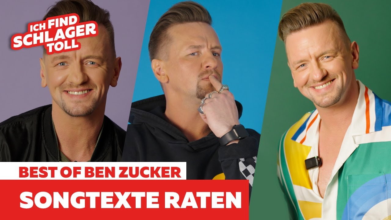 das große Best of Ben Zucker Songtexte raten! | Stars & Stories