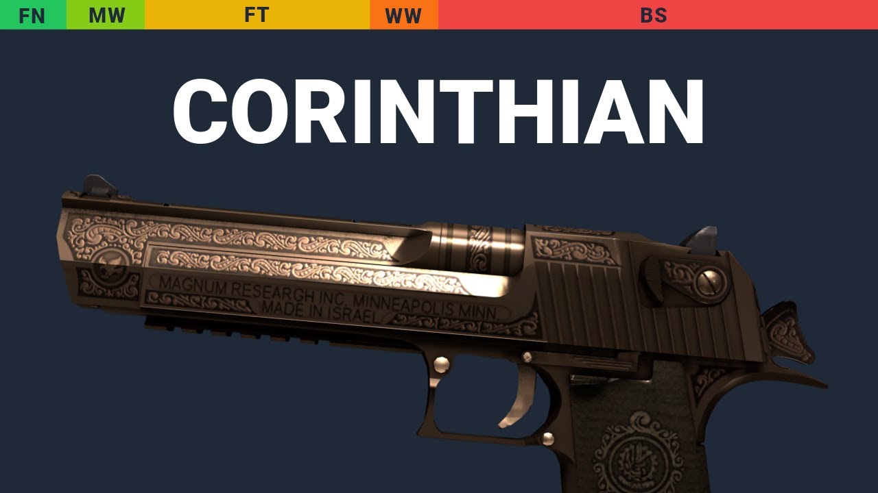 Desert Eagle Corinthian - Skin Float And Wear Preview