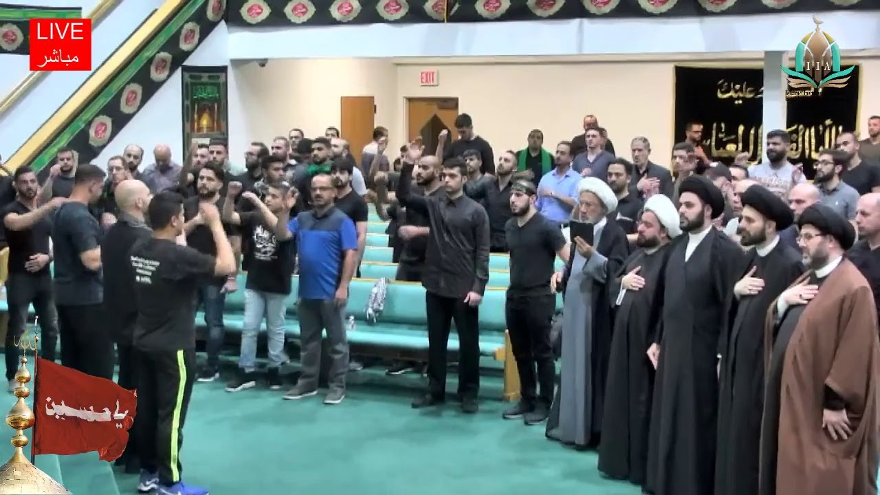 البث المباشر للمجلس العاشورائي من المنتدى الاسلامي في اميركا. إحياء الليله الثانية