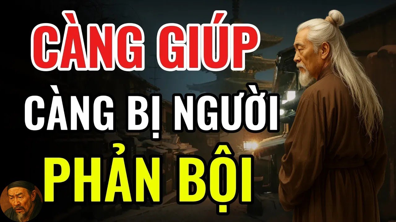 VÌ SAO CÀNG GIÚP NGƯỜI, CÀNG DỄ BỊ PHẢN BỘI   Triết Lý Cuộc Sống