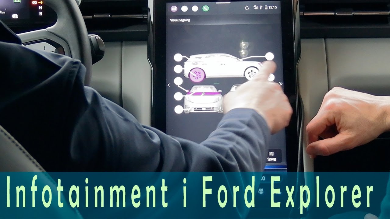 Infotainment i Ford Explorer 2025