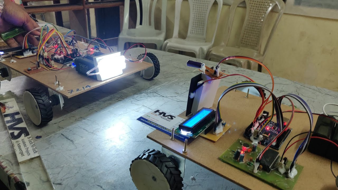 HVS-3583. Vehicle to vehicle communication using Li-Fi technology. #smarttransportation #Li-FiV2V