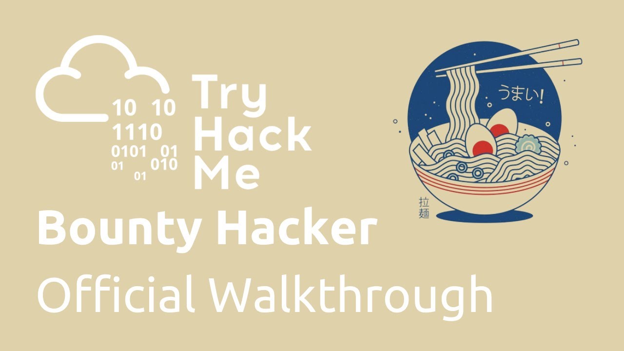 TryHackMe Bounty Hacker Official Walkthrough