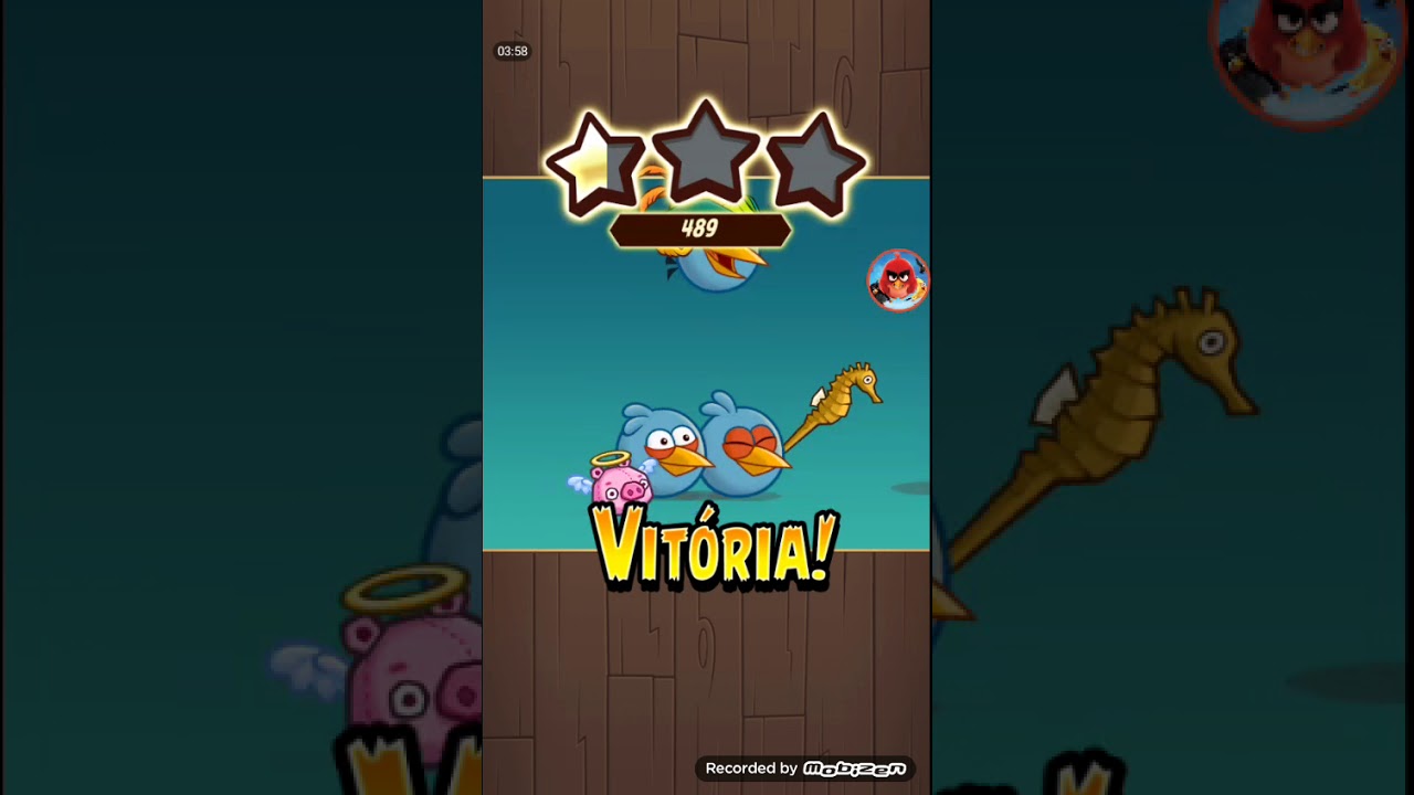 Angry birds fight b15f andar concluído!