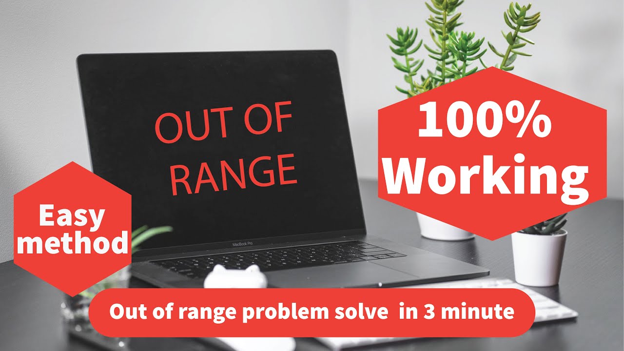 windows 10 monitor out of range problem solve - best method in 2022