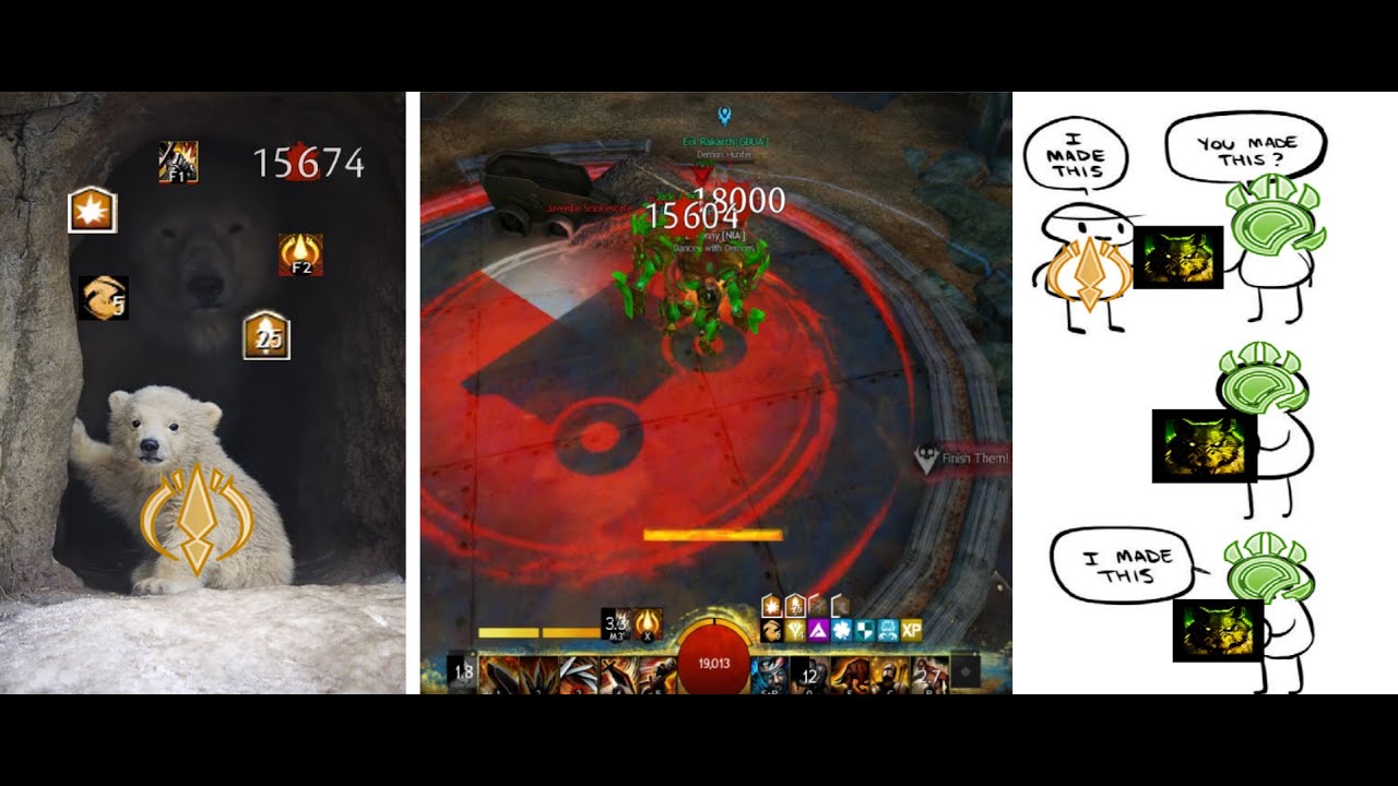 GW2 PvP Warrior STRENGTH big dps Spellbreaker 