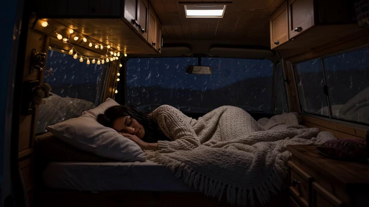 Escape the Noise of Life : Rainfall That Heals Your Soul & Brings Peaceful Sleep | Rain Sounds